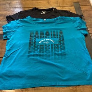 Reebok - woman’s XL t-shirt lot of two - CrossFit